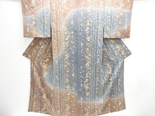 Japanese Kimono / Komon Silk